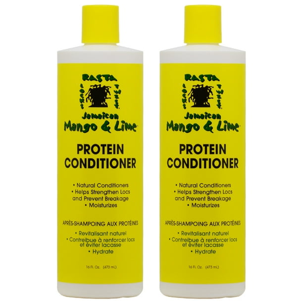 Jamaican Mango & Lime Protein Conditioner 16oz "Pack of 2" Walmart