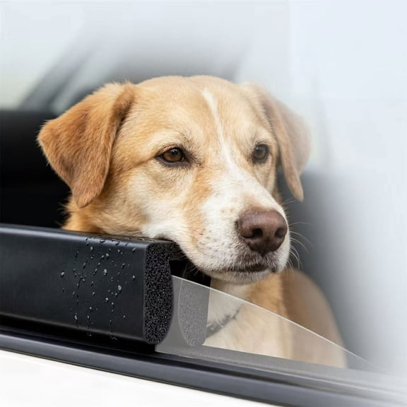 LLIOPLNE Universal Dog Car Window Chin Rest, 100% EVA Soft Foam Pet Window Cushion, Washable Safe Comfortable Riding Neck Protection Travel Accessories for Small Medium Dogs
