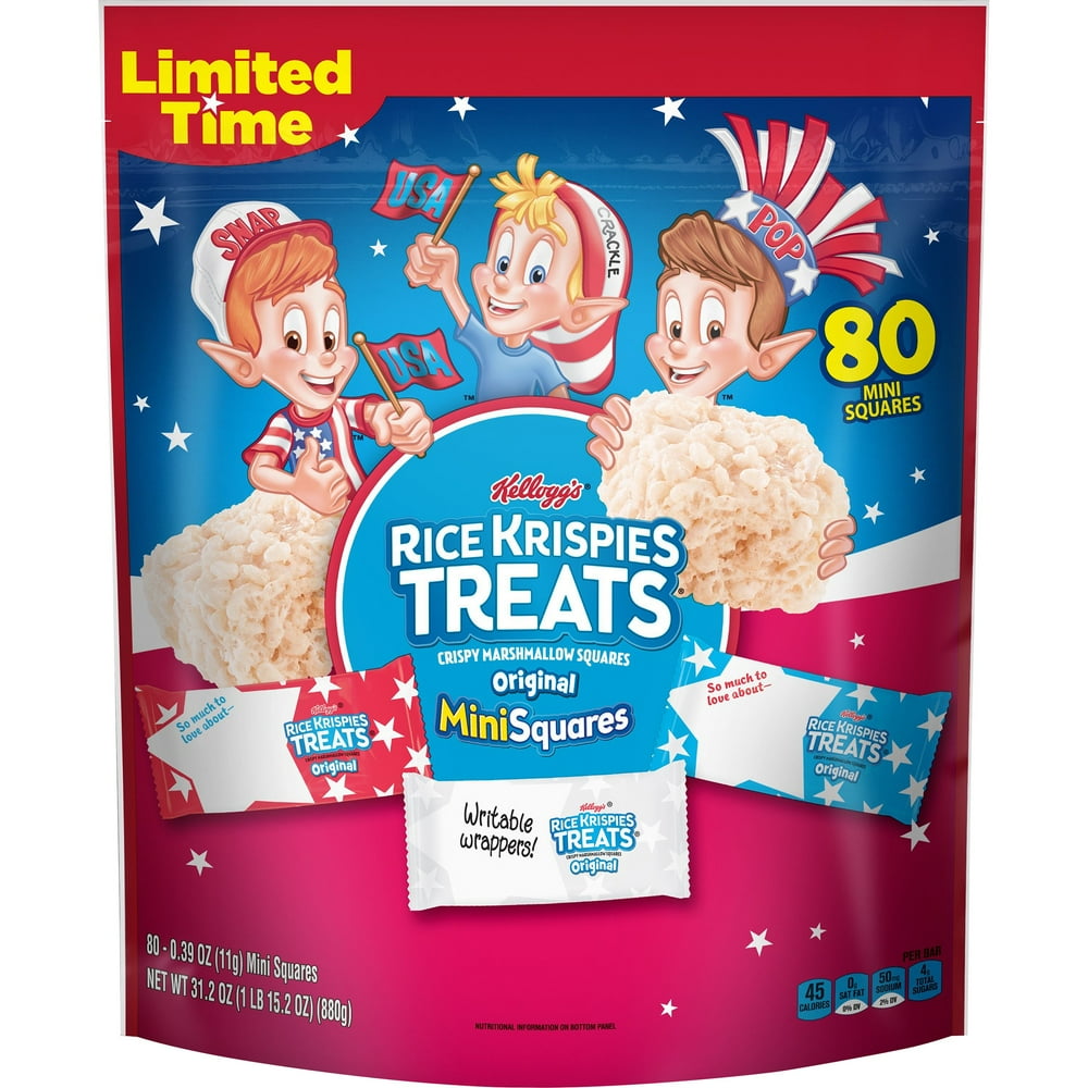Kellogg's Rice Krispies Treats Squares Original 31.2oz