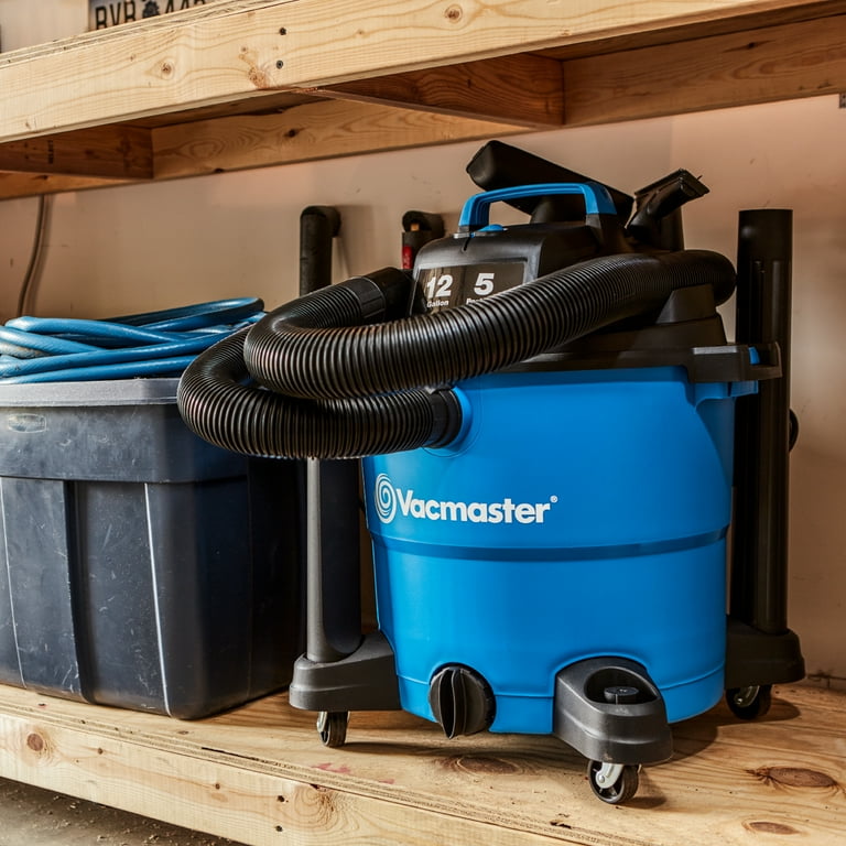Vacmaster VOC1210PF 12-GALLON 5 PEAK HP† WET/DRY VACUUM Blue