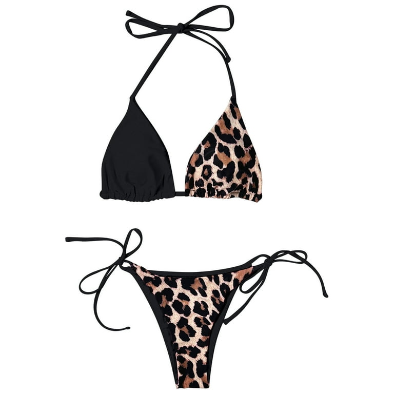 TIANEK Women Bikini 2023 Padded No Rims Patchwork Bra TIANEK Women Bikini 2023 Padded No Rims Patchwork Bra