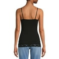 thumbnail image 3 of No Boundaries Juniors' Lace Trim Cami Top, 3 of 5