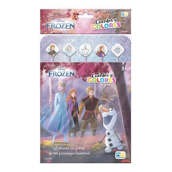 Frozen Cuentos Y Colores Novelty Ediciones
