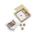 thumbnail image 4 of Paquete 90 piezas Set de juego con baraja y dados en madera, 4 of 5