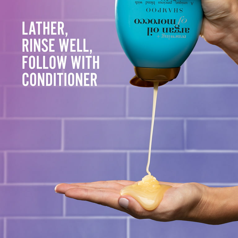 OGX + Argan Oil Moisturizing Daily Shampoo to Soften & Strengthen, 25.4 fl oz - Walmart.com