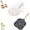 Black+White, variant on 4 Hole Non Stick Egg Frying Pan, Sartén Para Freír Huevos, Aluminum 1 Set 4 Hole Skillet with Handle, Egg Sandwich Pan, Nonstick Easy Clean, for Gas Stove & Induction Cookware (White)