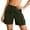 Army Green -CO15, variant on Women Summer Casual Cargo Shorts with Pockets Knee Length Bermuda Shorts High Waisted Baggy Vacation Clothes Coffee L