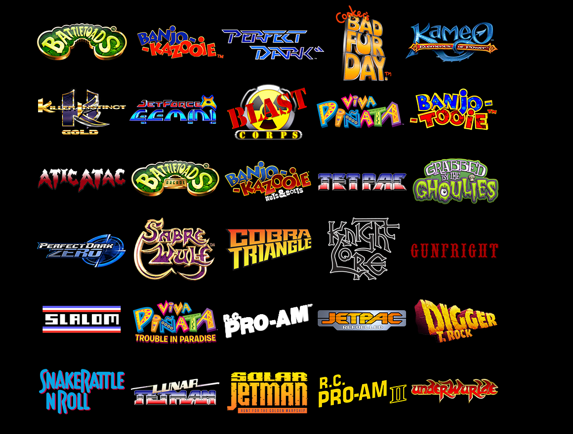 rare replay all games