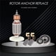 thumbnail image 1 of Anclaje de rotor de 220 V, repuesto para martillo rotativo de vástago estriado Hitachi 360591E DH40MRY DH40M DH40MR DH40SR DH40FR, 1 of 5