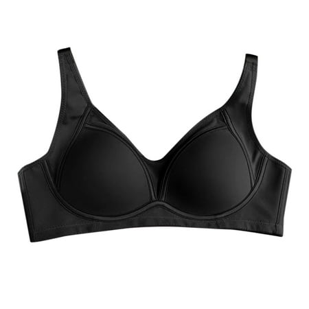 

Youmylove Women Bra Brassiere Comfortable Bralette Wireless Adjustable Thin B Cup Smooth Sleep Anti Strapping Bra