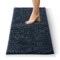 thumbnail image 2 of Nestl Bathroom Rugs, Machine Washable Bath Mats For bathroom Floor Rugs, Nonslip Backing Rubber Bath Rug, Navy, 2 of 6