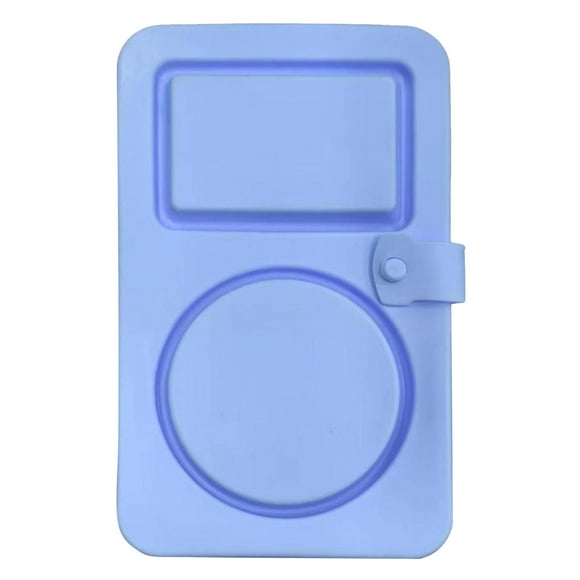 Silicone Reusable Snack Containers With Lids Double Compartment Snackle Box Containers Dressing Seasoning Container Small Mini Snack Boxs For Travel Pi