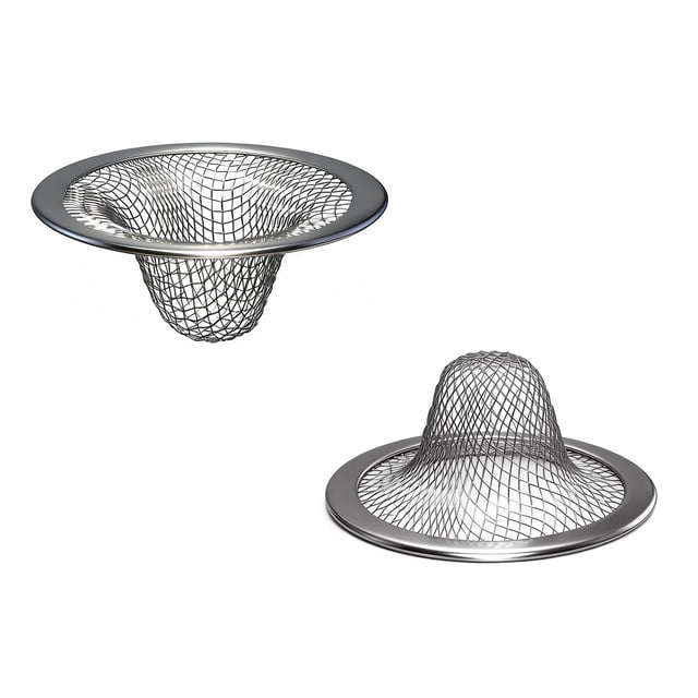 Colador para fregadero Huntonry de acero inoxidable de 5,6 cm