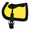 Yellow Black, variant on Horse English Quilted Fleece Padded Trail Bareback Pad Pink 72F48PK