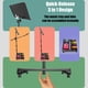 thumbnail image 4 of Pedalera de guitarra Kereal de 40,64 cm x 31,5 cm con bolsa y soporte, 4 of 6