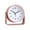Pink, variant on Guodhu Small Silent Non-Ticking Analog Desk Clock with Adjustable Stand, Clear Display Table Clock for Bedroom Office Bedside, Compact Metal Home Decor(Blue)