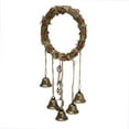 thumbnail image 4 of Manija de puerta con campana de bruja Jadeshay colgante hecha a mano, 4 of 12