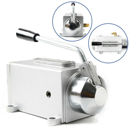 

Mkyiongou Manual Hand Pump One-shot Hand Oiler lubricator Bridgeport 8CC Type Y-8 CNC Tool