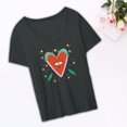 thumbnail image 1 of Camiseta para mujer, camiseta cómoda a la moda, transpirable, Top de manga corta para mujer, camisetas para mochilero, caminar, viajar, acampar, sende L, 1 of 10