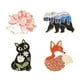 thumbnail image 2 of 4 Piezas de Dibujos Animados Pin Broche DIY Artesanía Animal Modelo Broches Adornos Insignia, 2 of 9