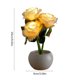 thumbnail image 3 of CaiYueKe USB Night Light Flower Pot Lamp, Mini Decorative Home Decor, Ceramic Table Lamp for Bedroom, Desk Lamp Ambient Lighting, Romantic Gift for Women, Housewarming, Wedding, Christmas Decoration, 3 of 7