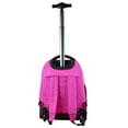thumbnail image 2 of Pink Cincinnati Bengals 19'' Premium Wheeled Backpack, 2 of 7