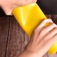 thumbnail image 5 of Squeeze Bottle, Triple-Nozzle Squeeze Bottle for Condiments, 3-Hole Drizzle Dispenser for Ketchup Syrup, Measured Food-Grade Plastic Leak-Proof, Yellow, 5 of 9