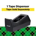 thumbnail image 2 of Scotch C-38 Desktop Tape Dispenser, Black, 1-Inch Core, Weighted Non-Skid Base, 2 of 9