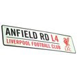 thumbnail image 1 of Liverpool FC Official Football 3D Embossed Metal Hanging Street Sign, 1 of 3