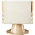 thumbnail image 5 of Meridian Furniture Millwin Cream Vegan Leather Swivel Accent Chair, 5 of 8