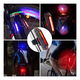 thumbnail image 4 of 2pz Luces Usb Recargable Led Estrobo Para Bicicleta 5 Modos Lab.G, Negro, 4 of 5
