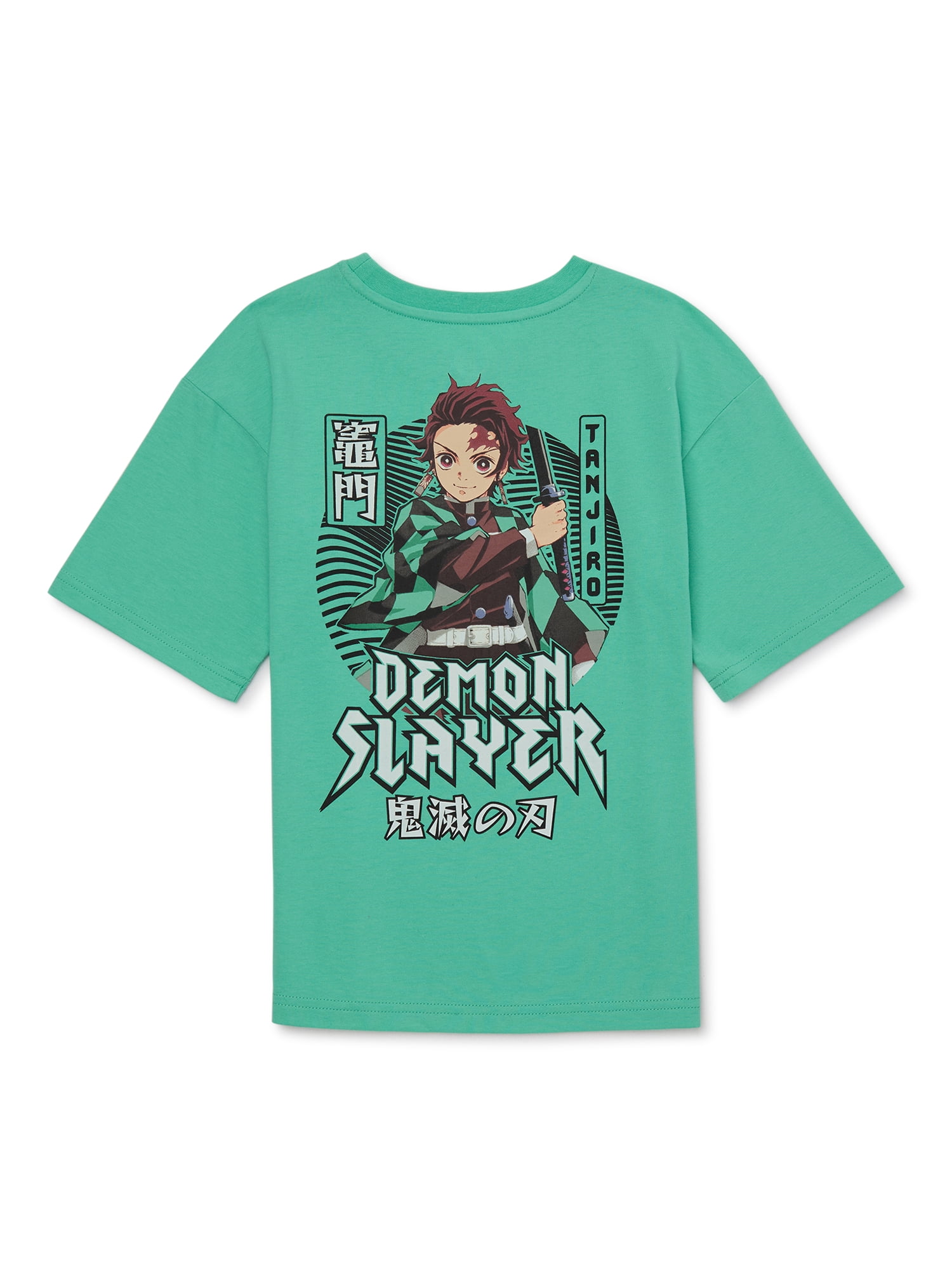 Demon Slayer Boys Graphic Tee with Short Sleeves, Size 4-18