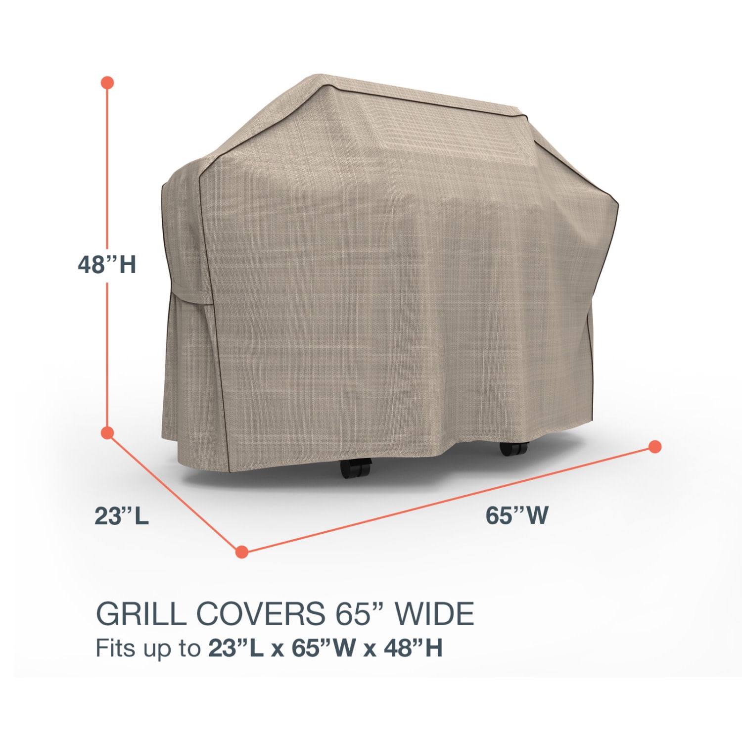 Budge Industries StormBlock™ Mojave Grill Cover - 65W x 22D x 42H in.