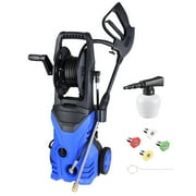 Yescom 2030PSI Electric Pressure Washer 1.8GPM Dirt Bike Car Driveway Patio Cleaning High Cleaner Machine with 4 Nozzles Foam Cannon