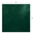 thumbnail image 6 of Unique Bargains 12 Pack Soft Durable Velvet Cloth Napkins for Parties Dark green 18"x18", 6 of 6