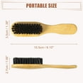 thumbnail image 4 of Cepillo de cerdas Unique Bargains para barba de hombres, cepillo de nylon para cabello grueso y barba pequeña, 4 of 7