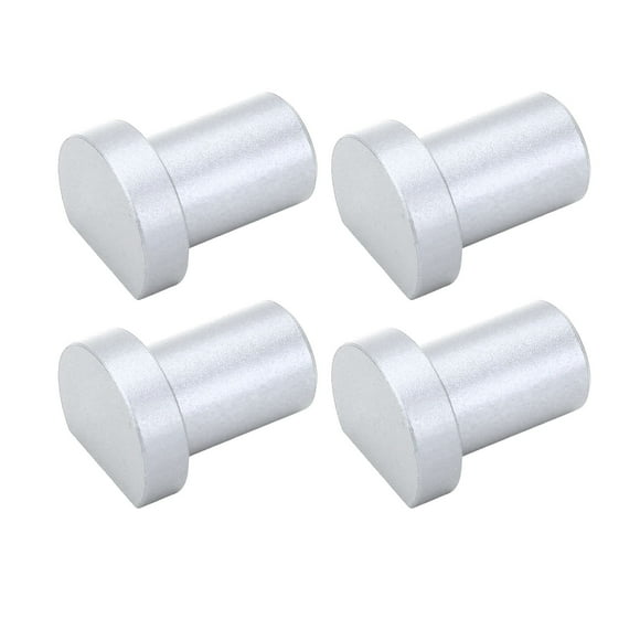 Workbench Brake Stops, Light Weight Corrosion Proof Beautiful Easy To Operate Bench Dogs for Woodworking Silver