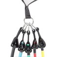 thumbnail image 5 of Exercise Resistance Bands Handle Cable Machine Attachments Resistance Bands Handles Grips Fitness Strap Stirrup Handle Cable Attachment Silicon Riilq, 5 of 5