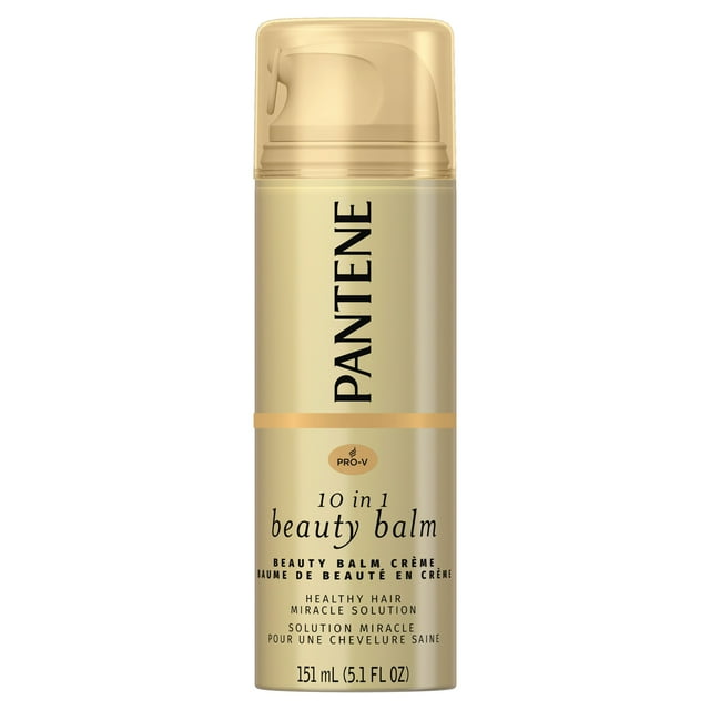 Pantene Pro-V Nutrient Boost 10 in 1 Beauty Balm Cream for Softness, Strength and Shine, 151 mL