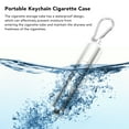 thumbnail image 3 of Portable Keychain  Case, Aluminum Alloy Storage Tube, Portable for 10pcs 5.5mm Fine, 3 of 8