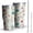 Pioneer Flower Floral, variant on 30oz Pioneer Flower Floral Print Pattern Tumbler, Double Wall Vacuum Insulated Cup, BPA-Free Leak Proof Lid & Reusable Straws, Hot 12h, Cold 34h
