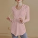 thumbnail image 5 of Ropa de fitness para mujer, camisetas deportivas casuales de manga larga sueltas, camisetas de yoga de longitud media, camisetas de fitness con capucha, suéteres, 5 of 6