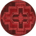 thumbnail image 1 of Ahgly Company Indoor Round Persian Red Traditional Area Rugs, 5' Round, 1 of 4
