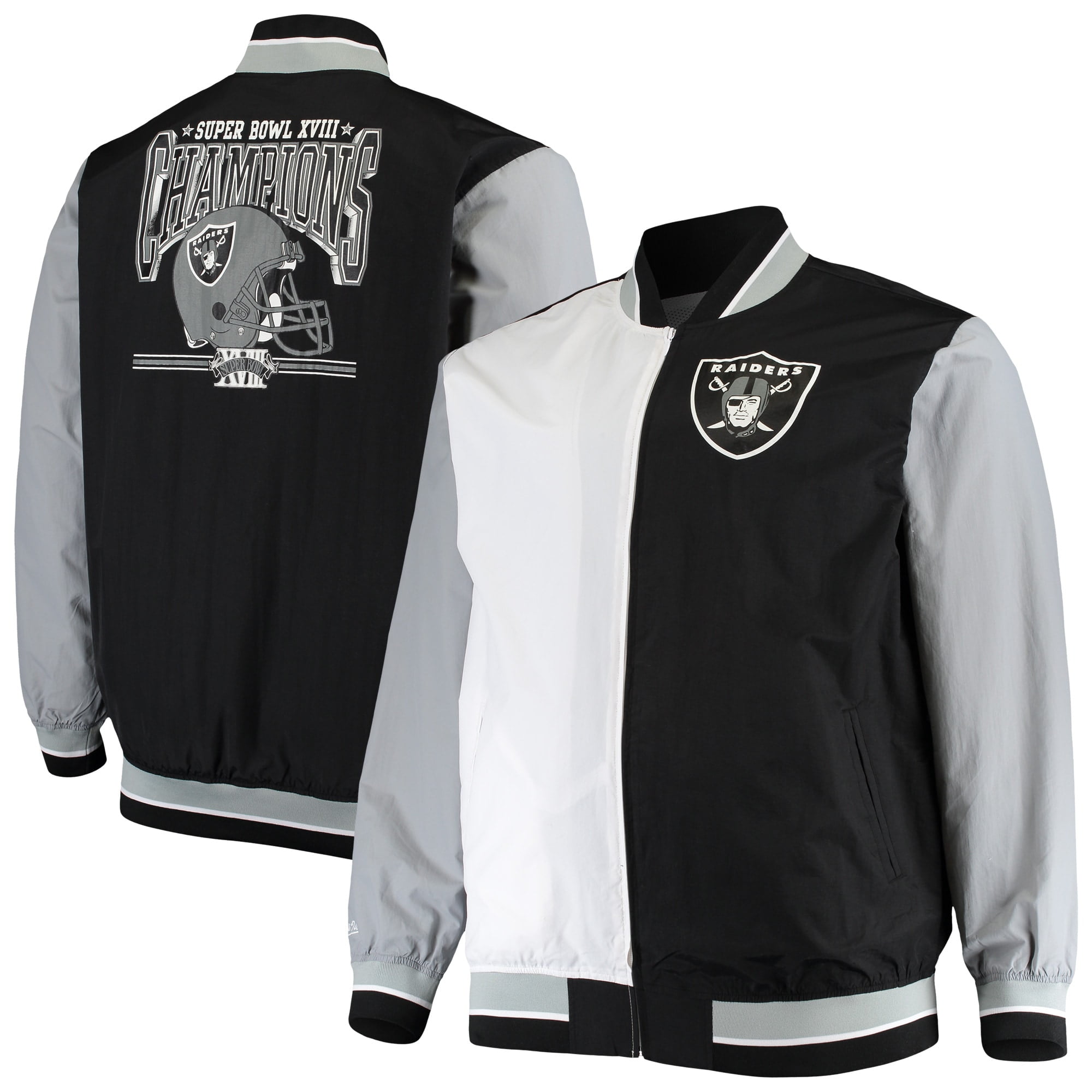 mitchell ness raiders jacket