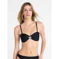 thumbnail image 2 of No Boundaries Bandeau Bikini Top, Women's XXS-XXL, 2 of 6