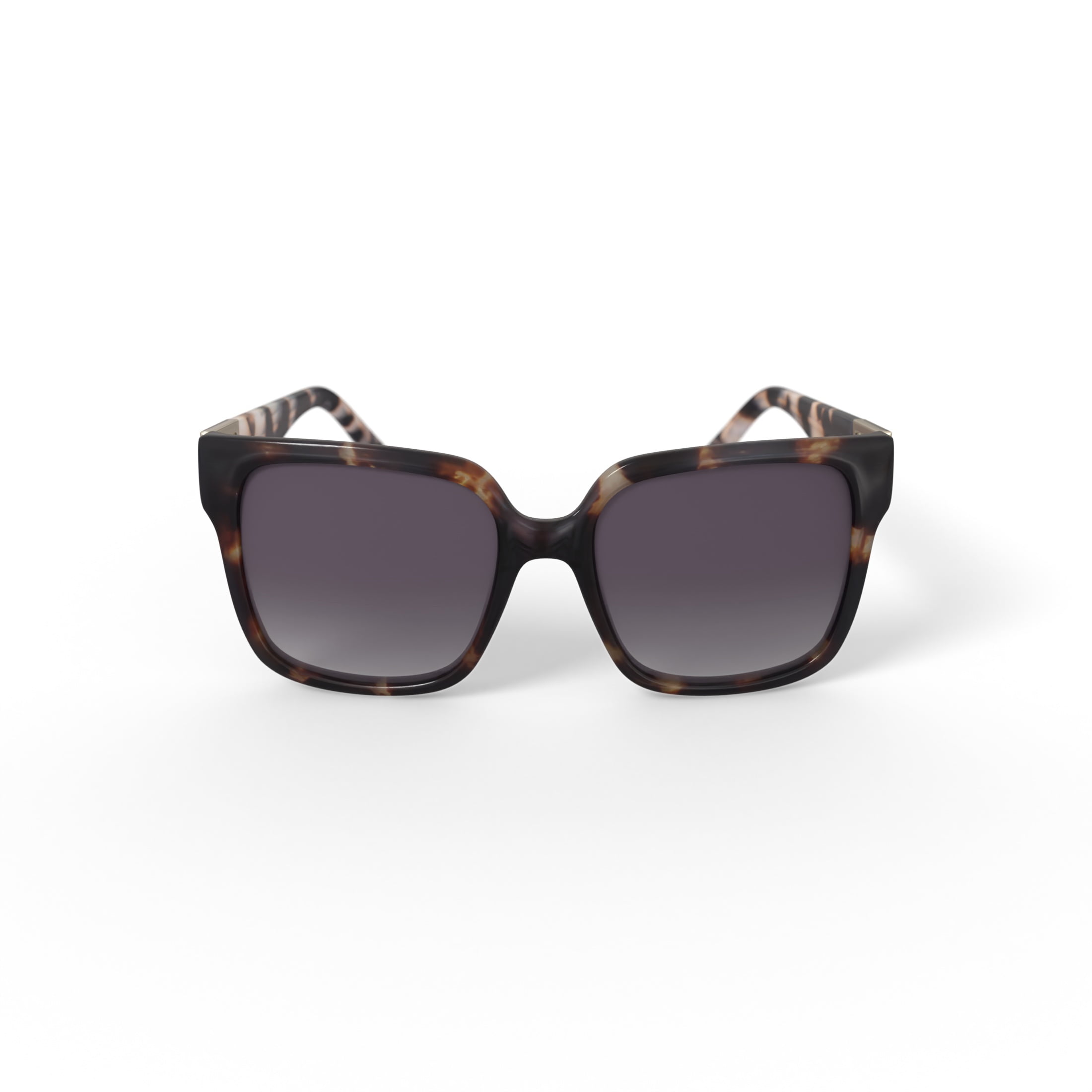 Reverb Women's Square Prescription Fashion Sunglasses, RVLOS2014, Tortoise, 55-19-145, with Case
