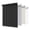 Black (Standard Roll)-20"W x 72"H, variant on Blackout Roller Window Shades Blinds Cordless With Thermalulated Uv Protection Fabric Mini Door For Home Bedroom Office Black 10" W X 72" H