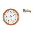 thumbnail image 1 of Reloj de pared con pájaro cantor, decoración para cocina, hogar, sofá en miniatura, cama de madera, accesorios para fotos, , silla, muebles d, 1 of 8