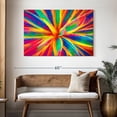thumbnail image 3 of Elephant Stock Succulent Wall Art - Horizontal Canvas Wall Art - Living Room Wall Decor - Abstract Canvas - Orange And Brown Decor - 48" x 32", 3 of 8