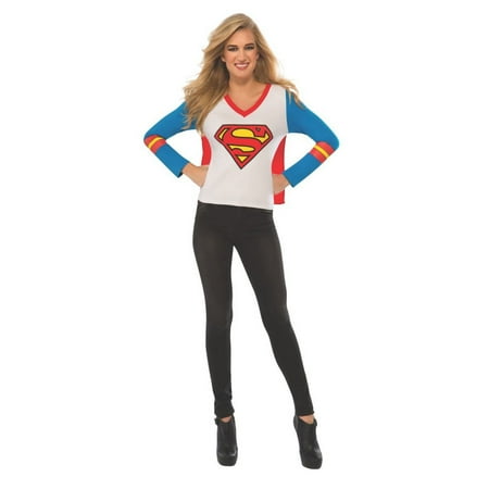 Halloween Supergirl Sport Adult T-Shirt